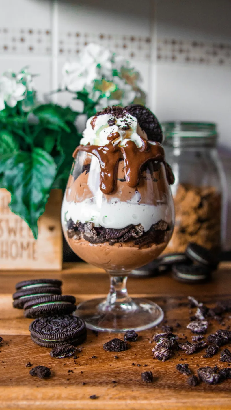 Italian gelato dessert